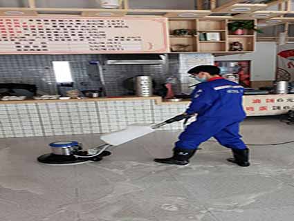 院子地面怎么干凈防滑