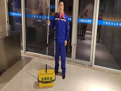新河走廊地面防滑